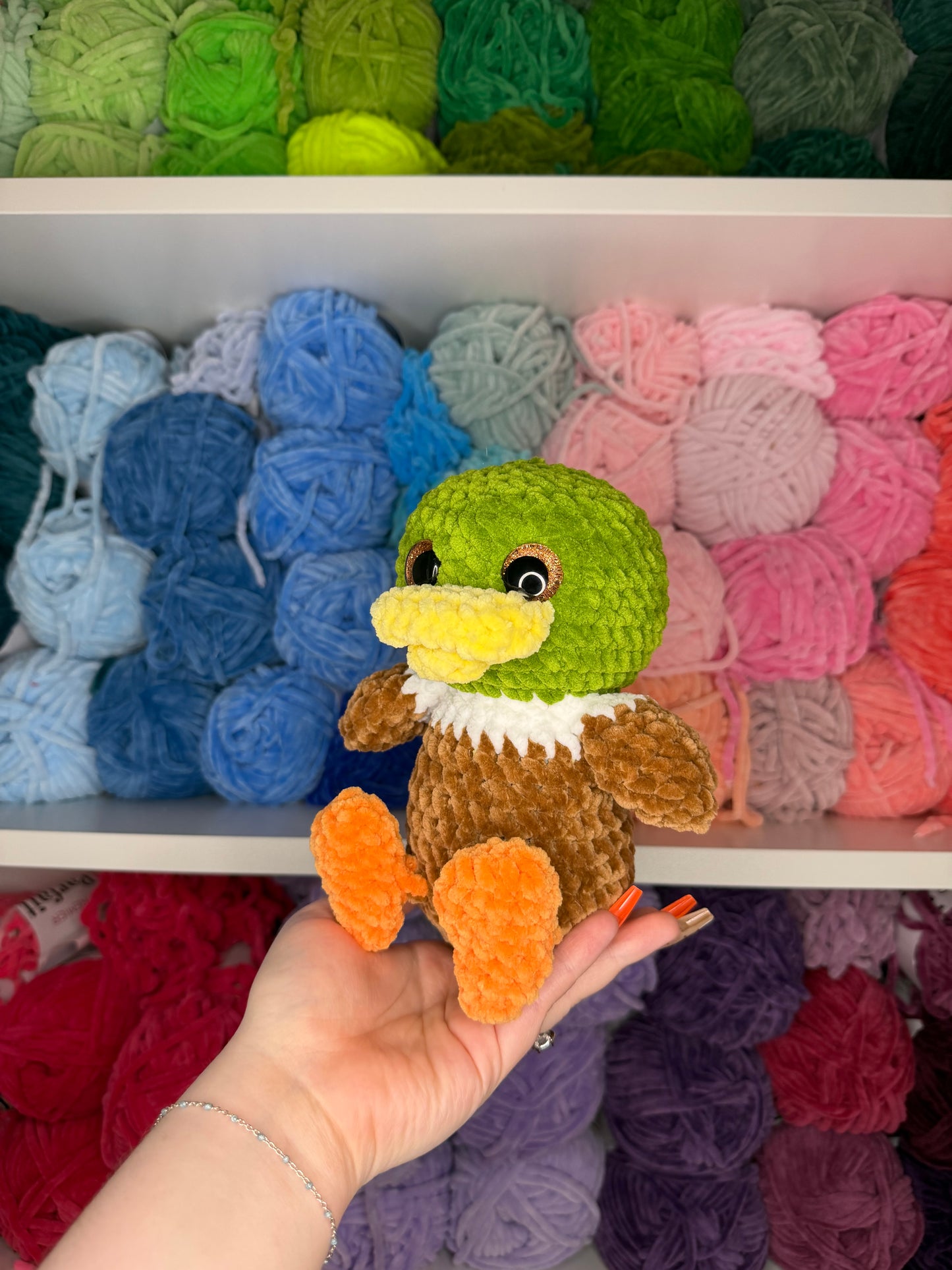 Crochet Mallard Duck