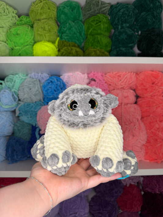 Crochet Yeti (Grey)