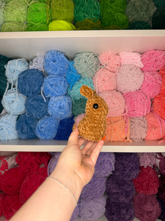 Crochet Chocolate Bunny