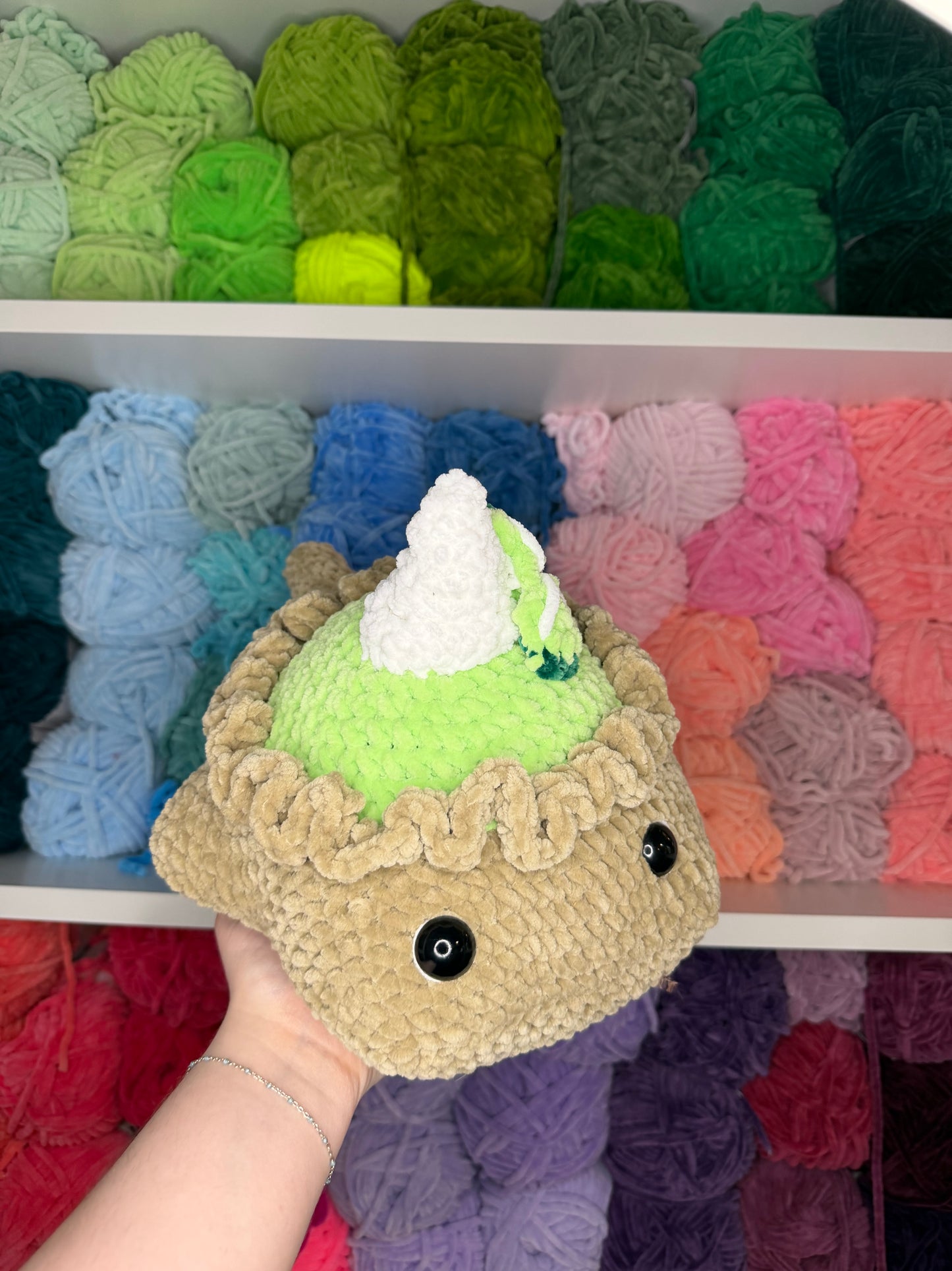 Crochet Key Lime Pie Stingray