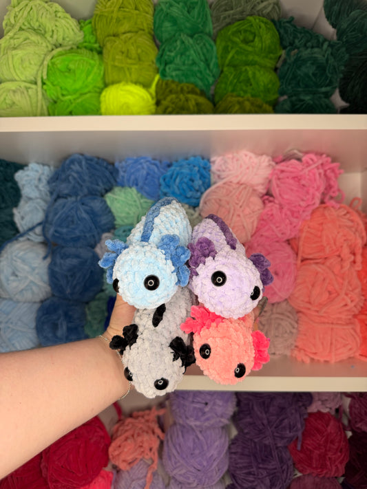 Crochet Mini Axolotl