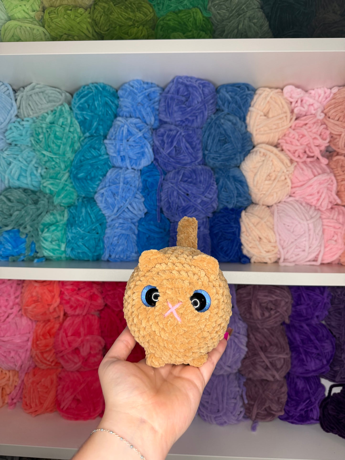 Crochet Loaf Cats