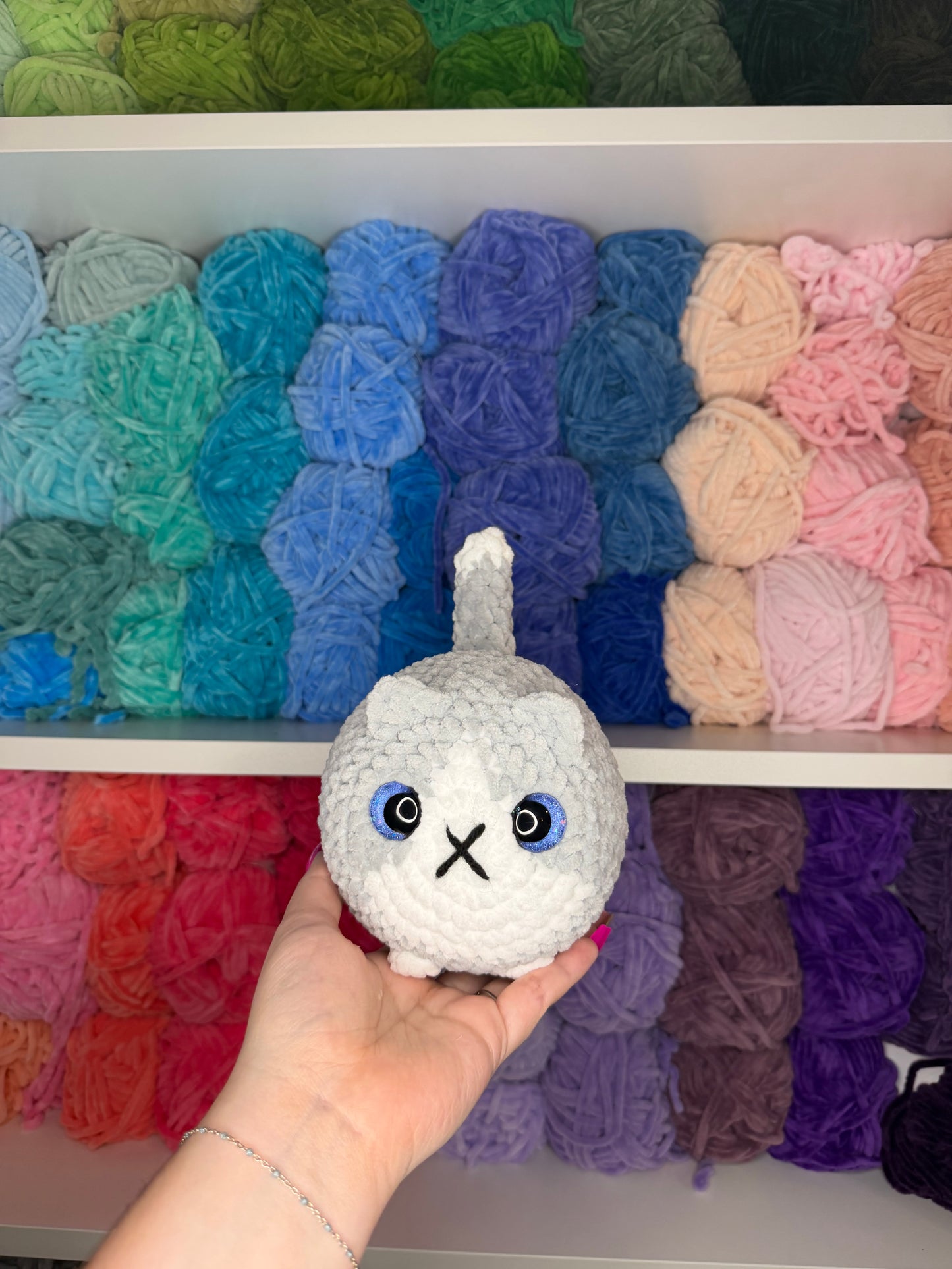Crochet Loaf Cats
