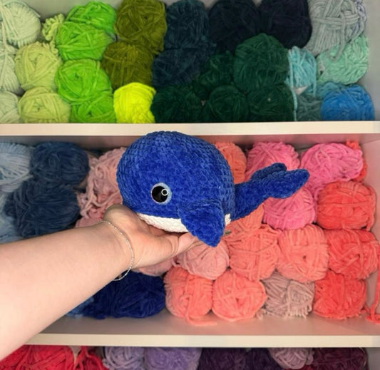 Crochet Blue Whale