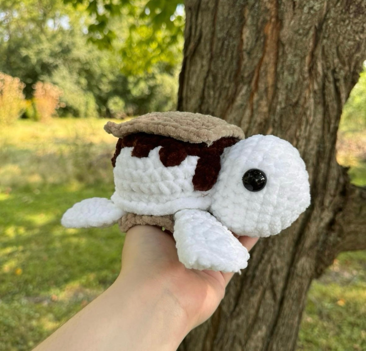Crochet S’mores Turtle