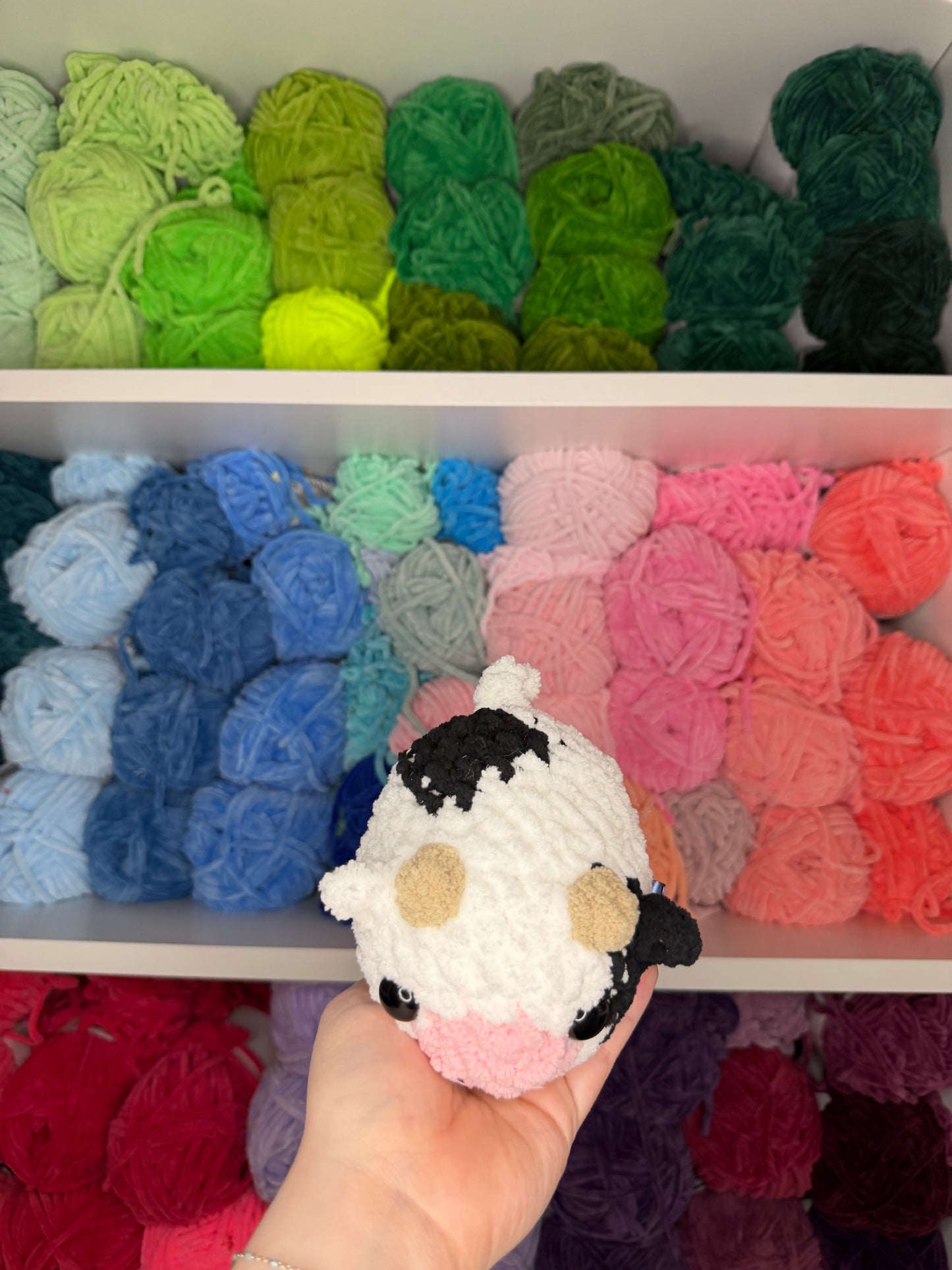 Crochet Mini Cows