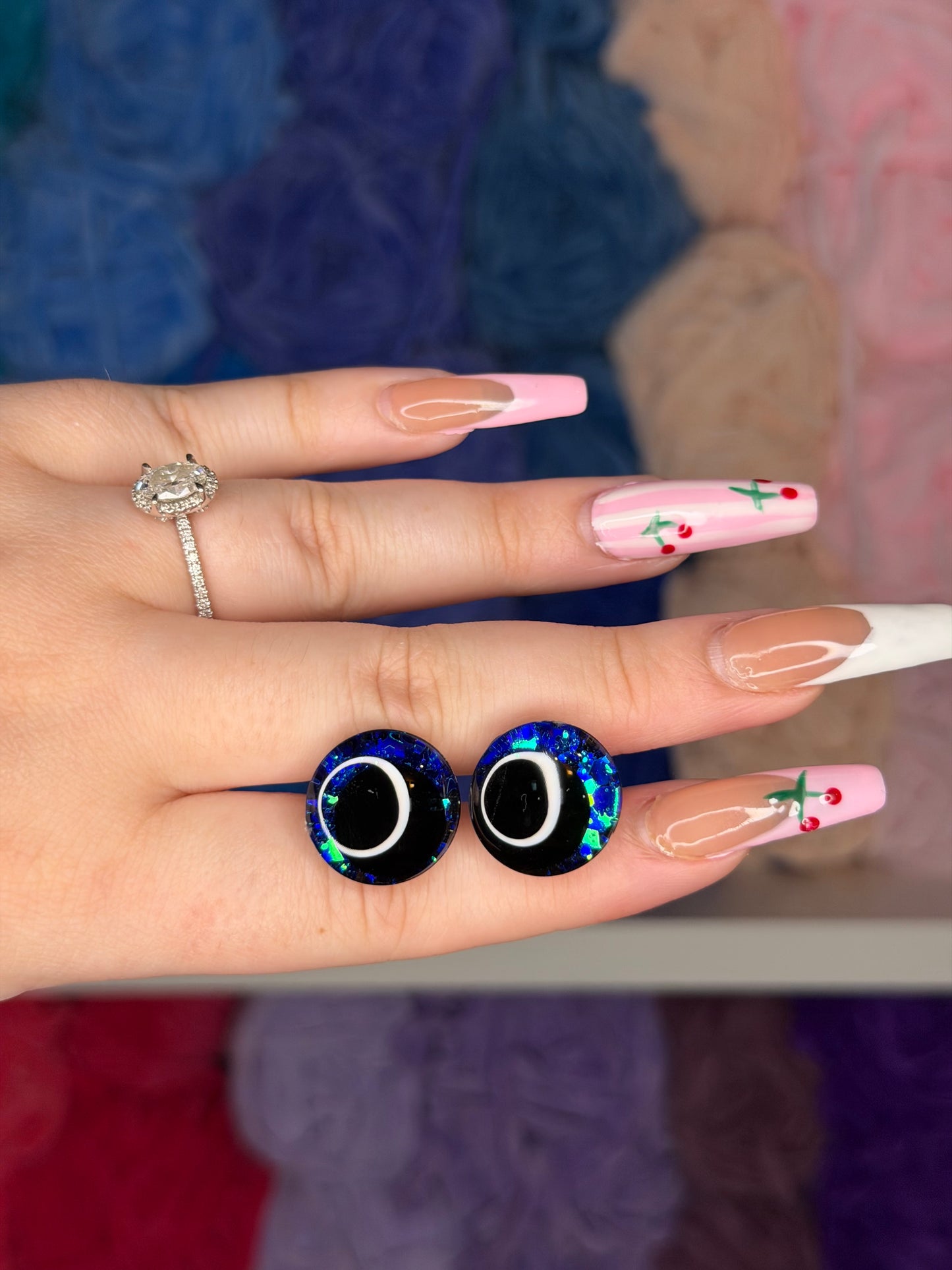 18mm Glitter Safety Eyes