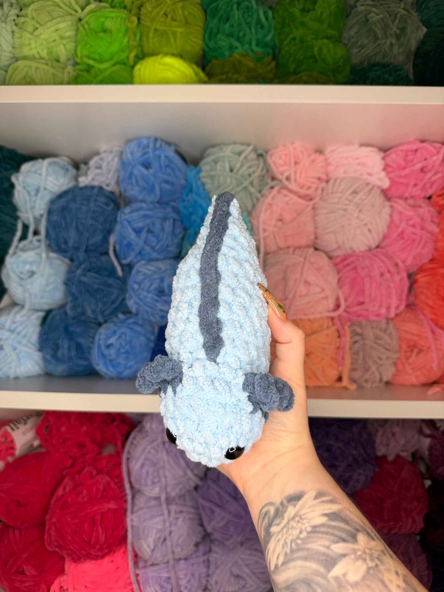 Crochet Mini Axolotl