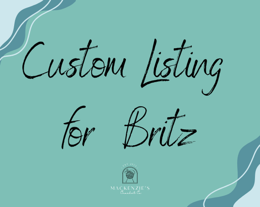 Custom Listing for Britz