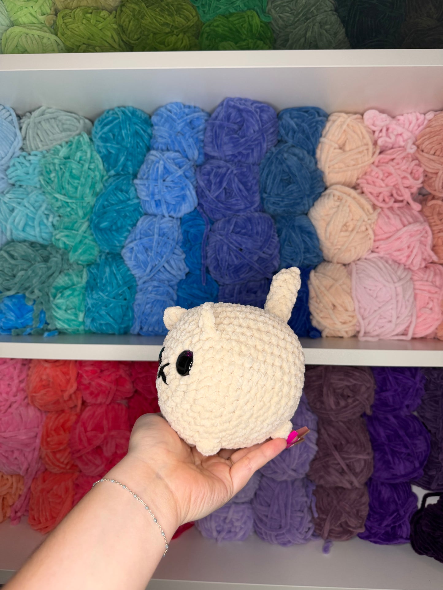 Crochet Loaf Cats