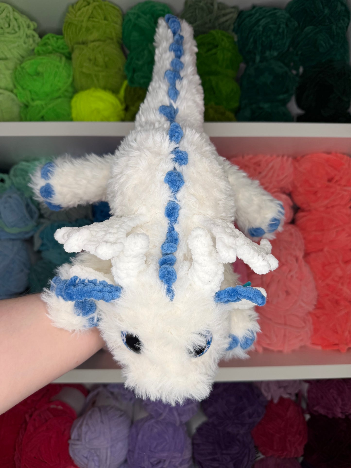 Crochet Yeti Dragon
