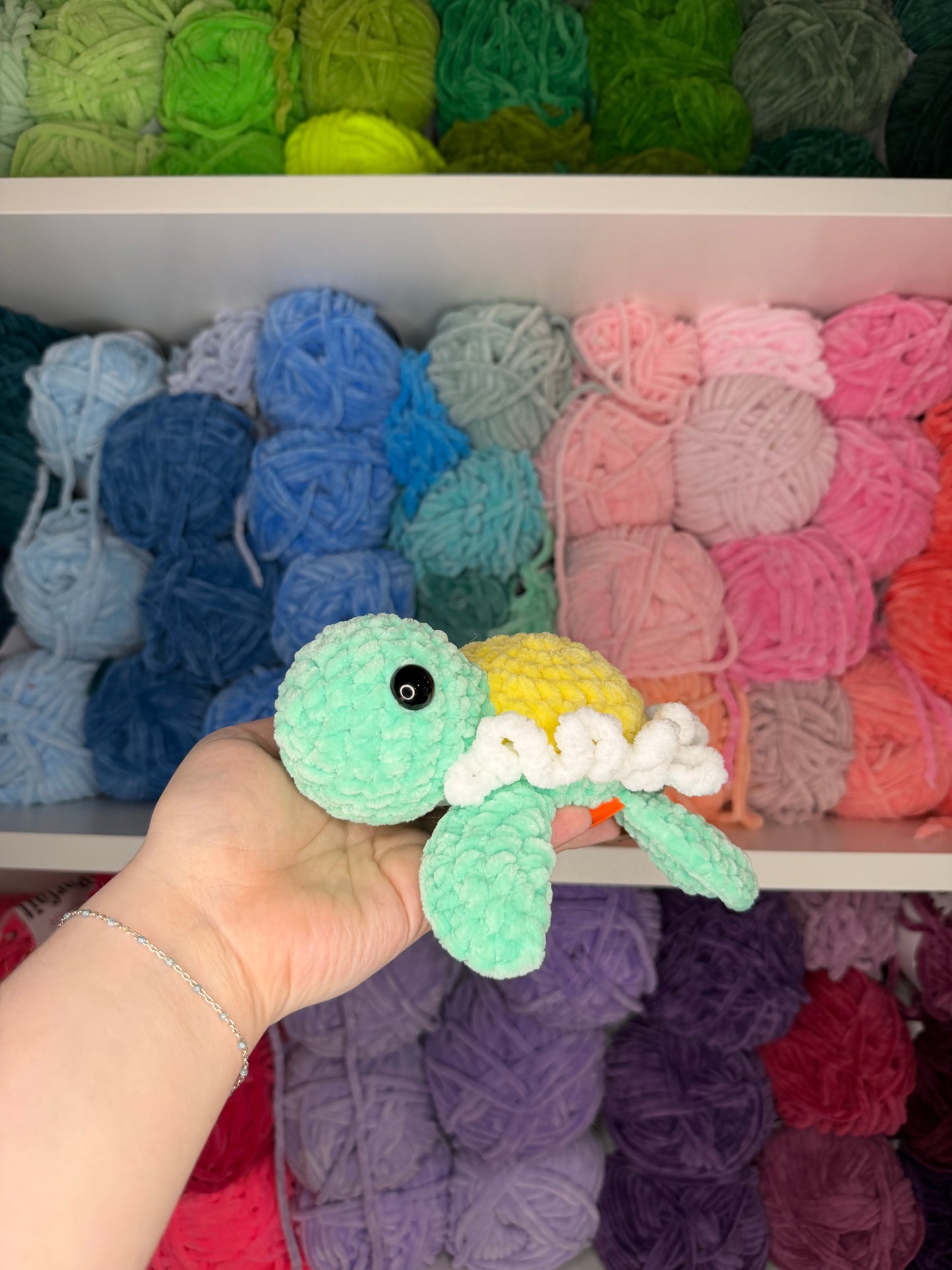 Crochet Daisy Turtle