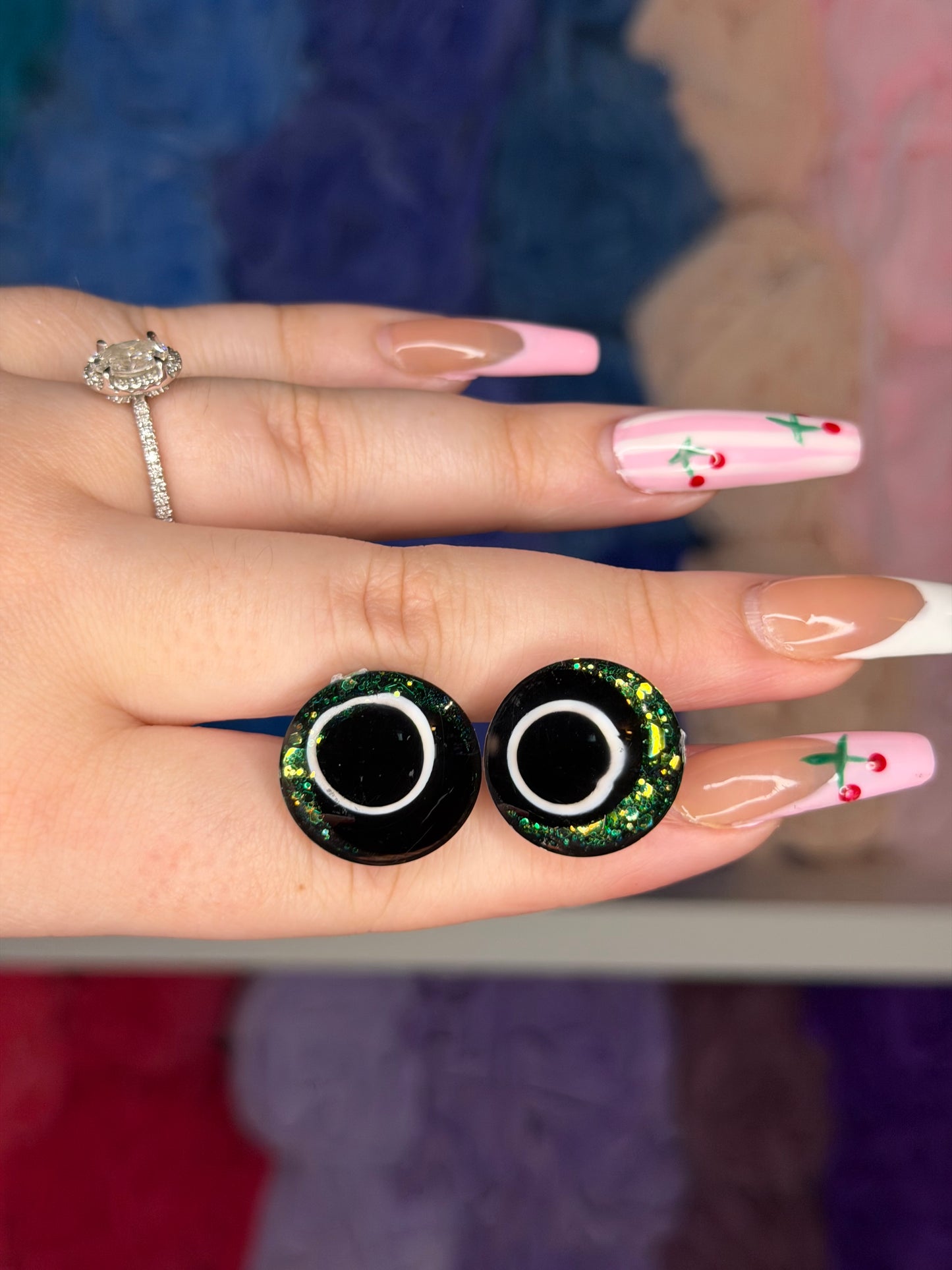 20mm Glitter Safety Eyes