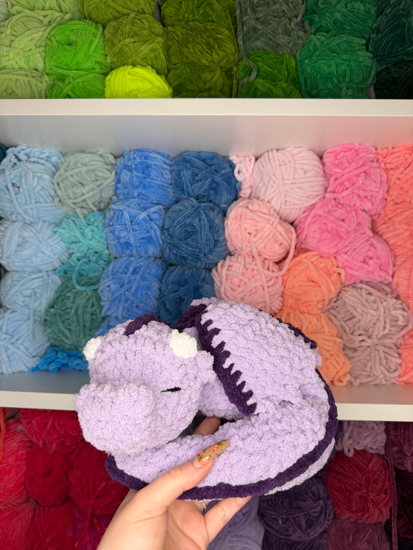 Crochet Sleeping Dragon