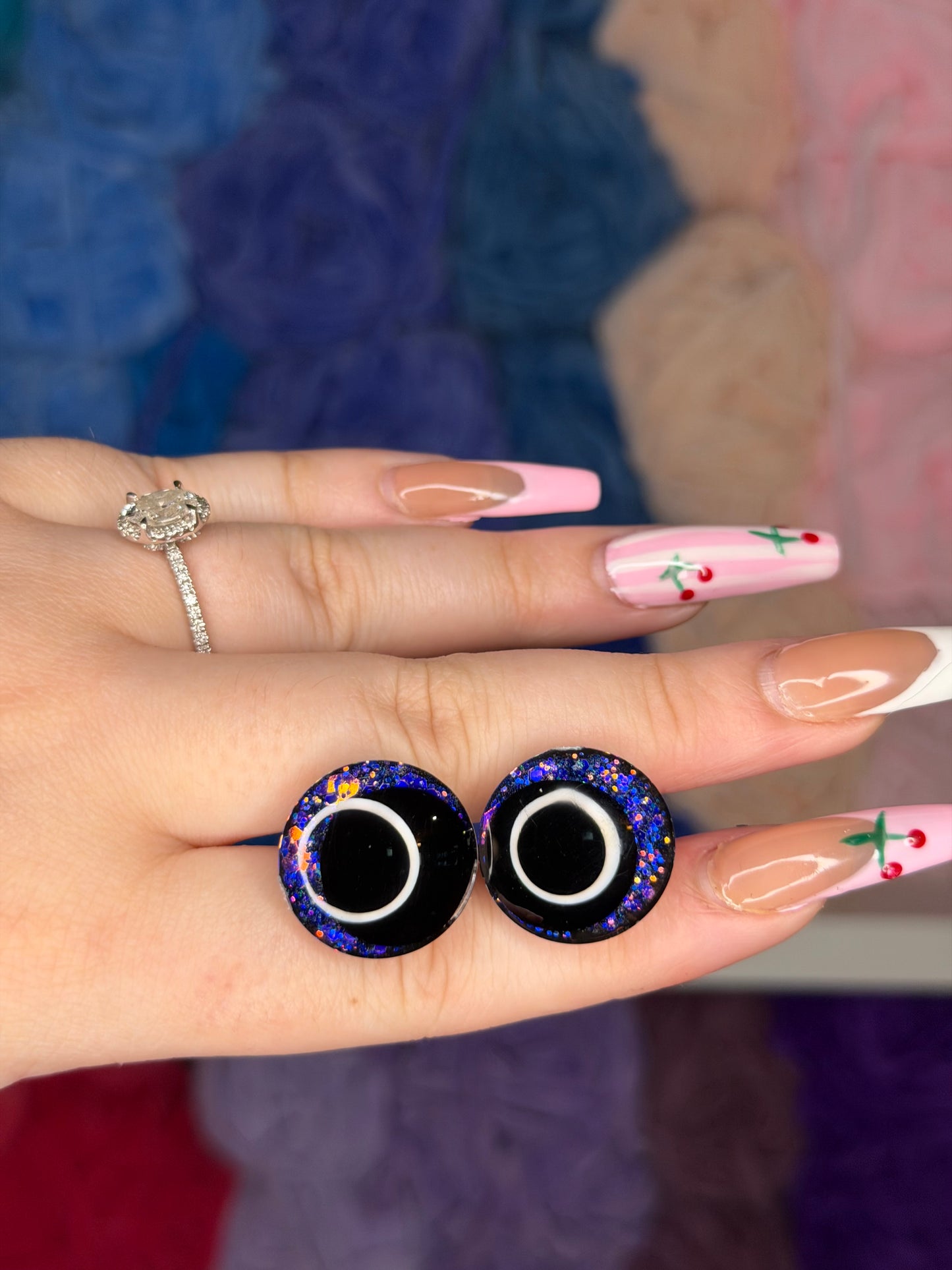 20mm Glitter Safety Eyes