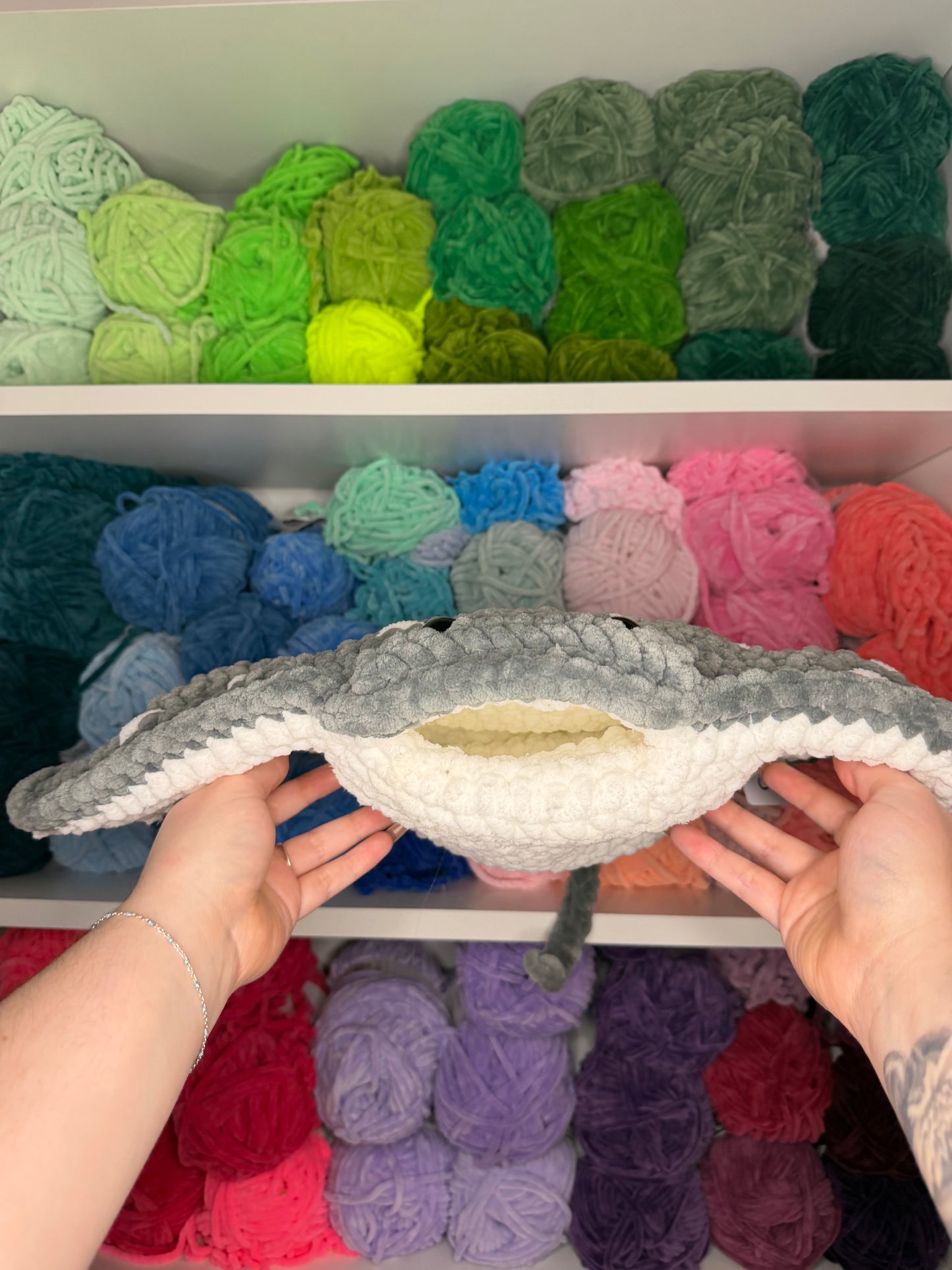 Crochet Jumbo Stingray