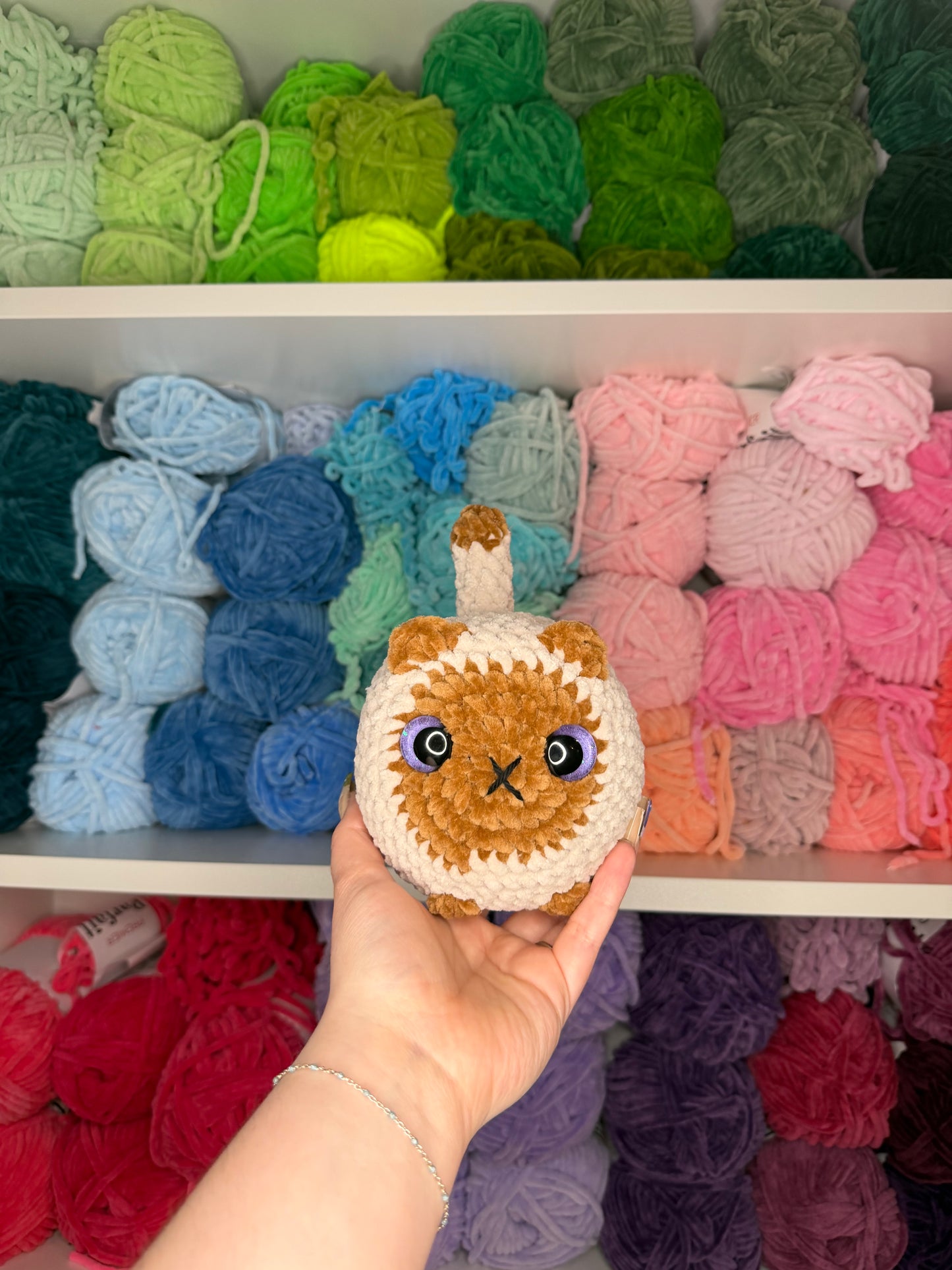 Crochet Loaf Cats