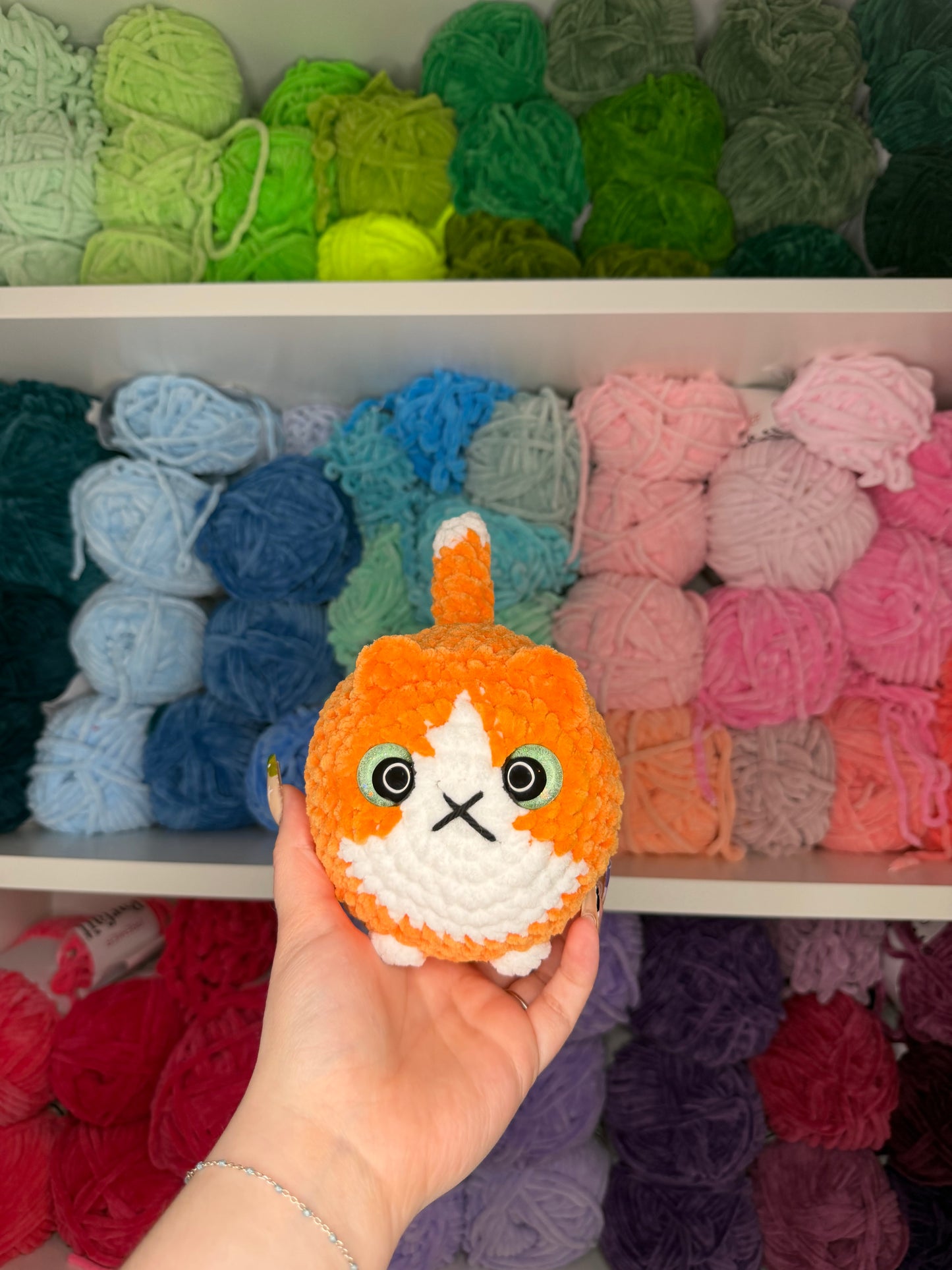 Crochet Loaf Cats