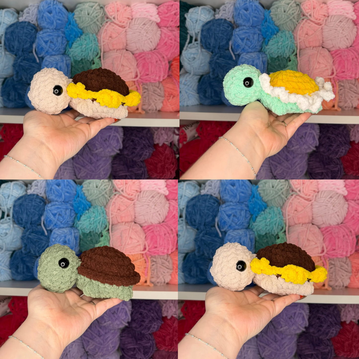 Crochet Mini Turtles