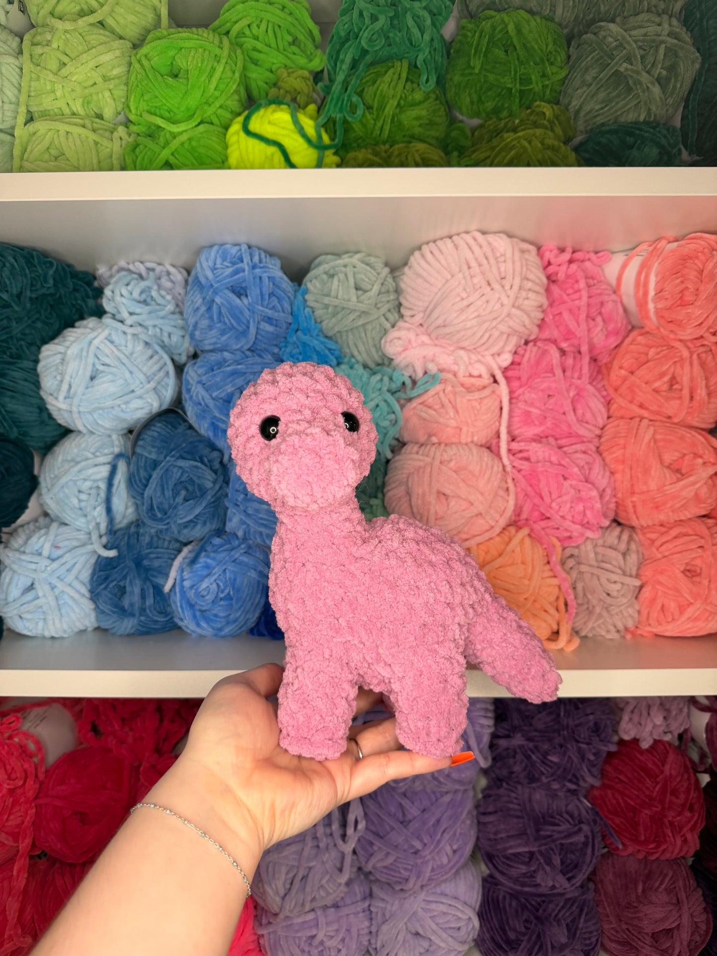 Crochet Mini Brontosaurus
