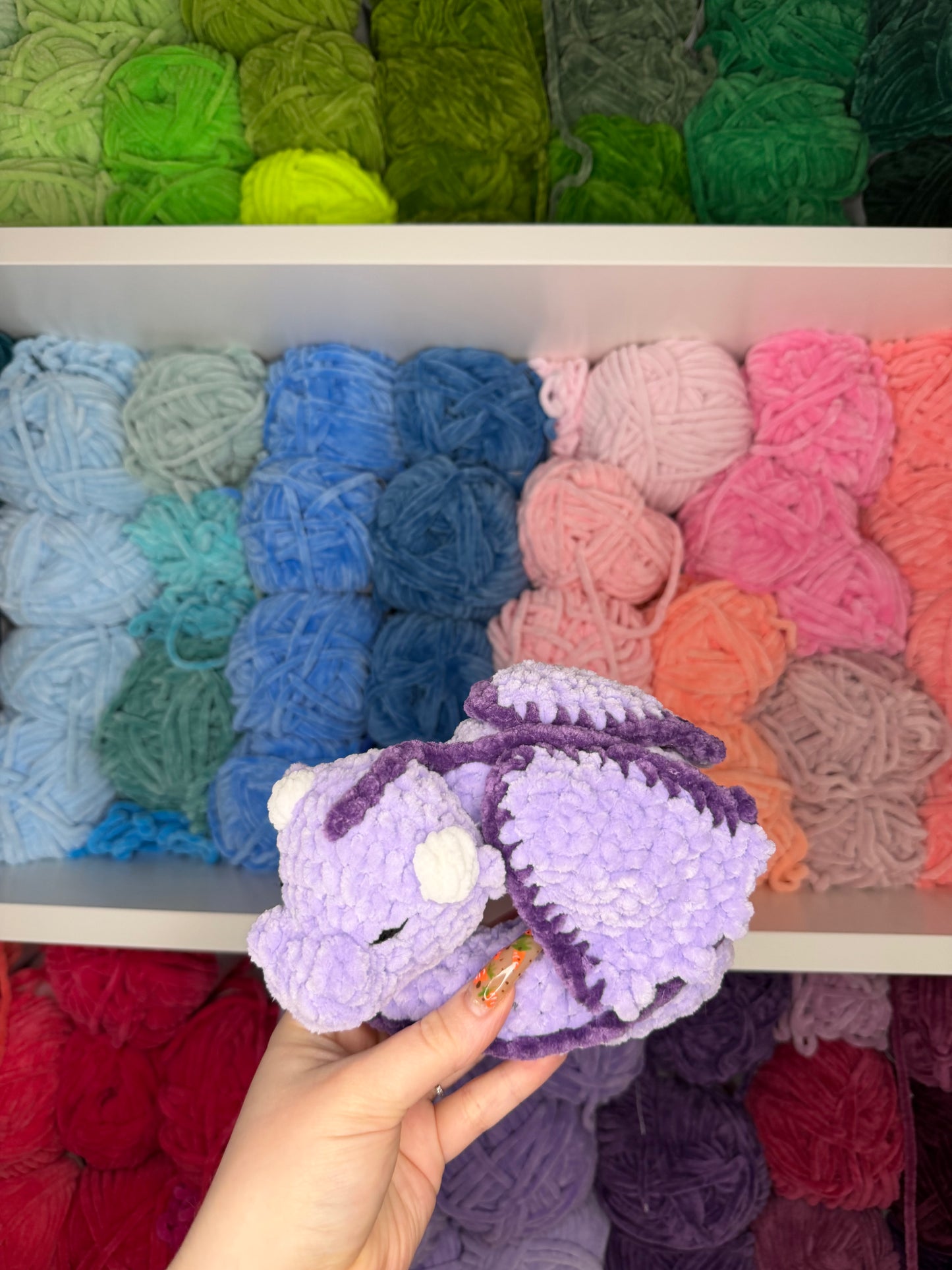 Crochet Sleeping Dragon