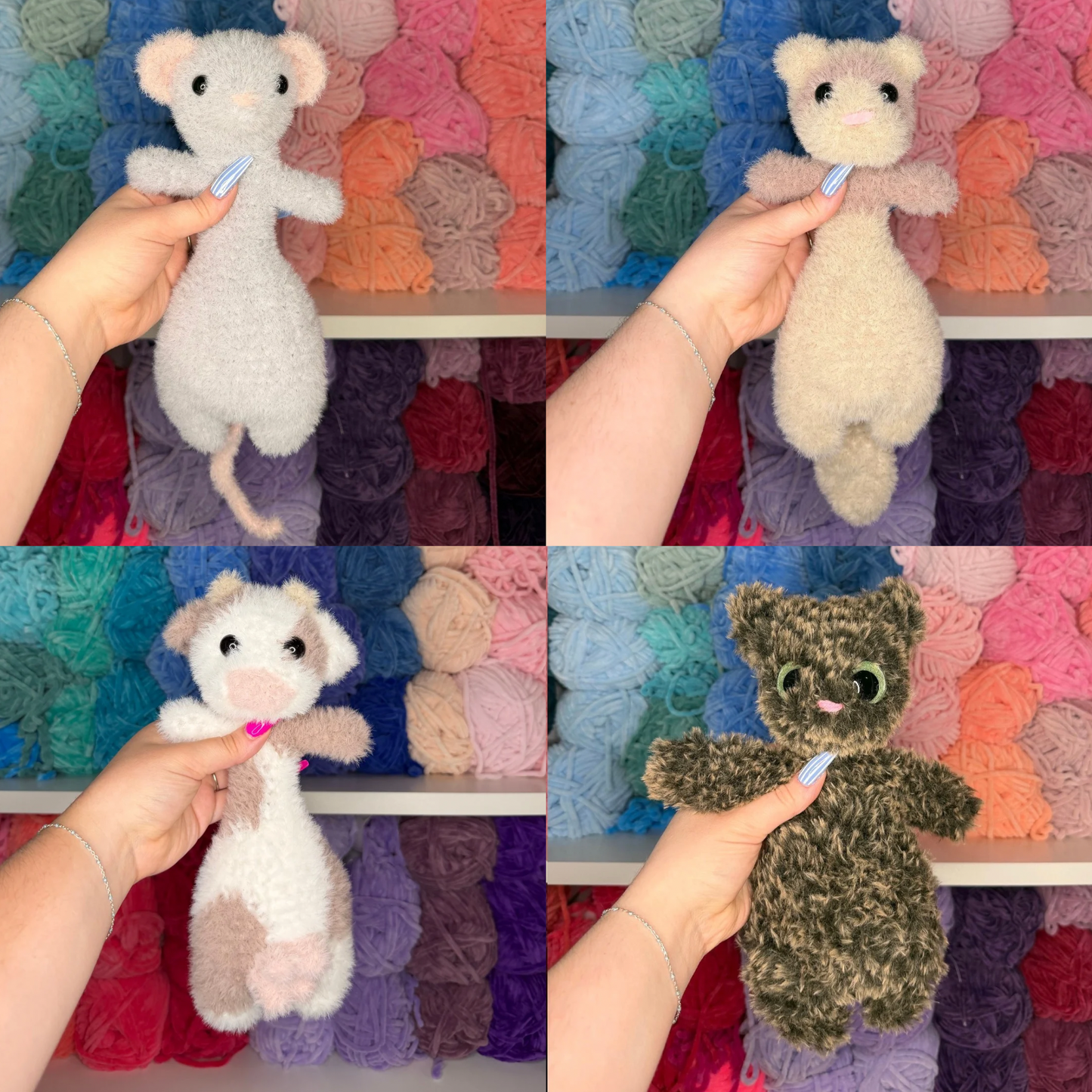 Crochet Floppy Animals