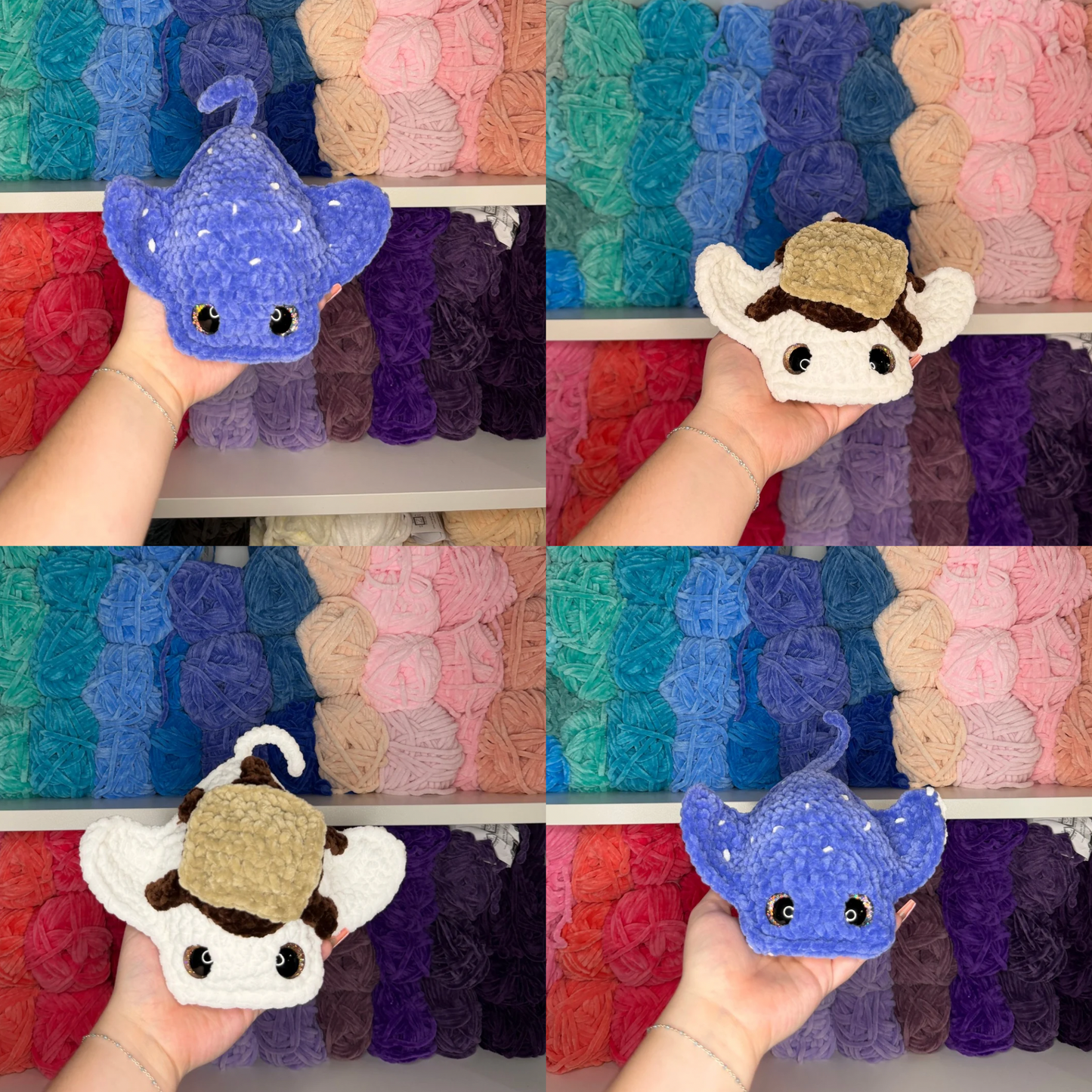 Crochet S’more Stingray / Regular Stingray